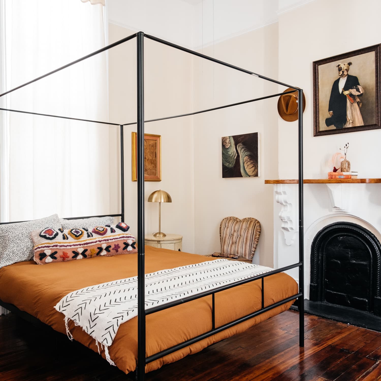 Marion canopy sales bed novogratz stores